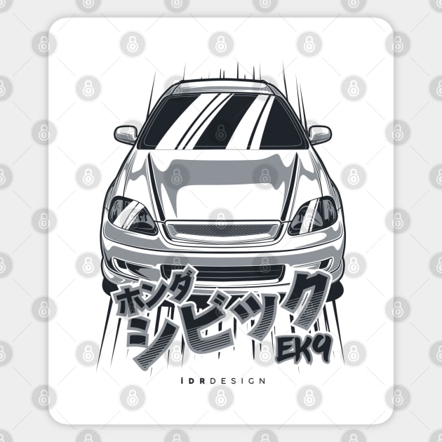 Civic Type R EK9 Sticker by idrdesign